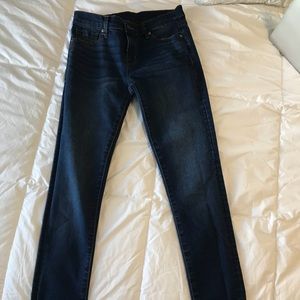 BDG dark wash skinny jeans